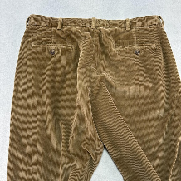Brooks Brothers Hudson Pants Men's 36x30 Brown Corduroy Classic Fit‎ Casual - Picture 8 of 12